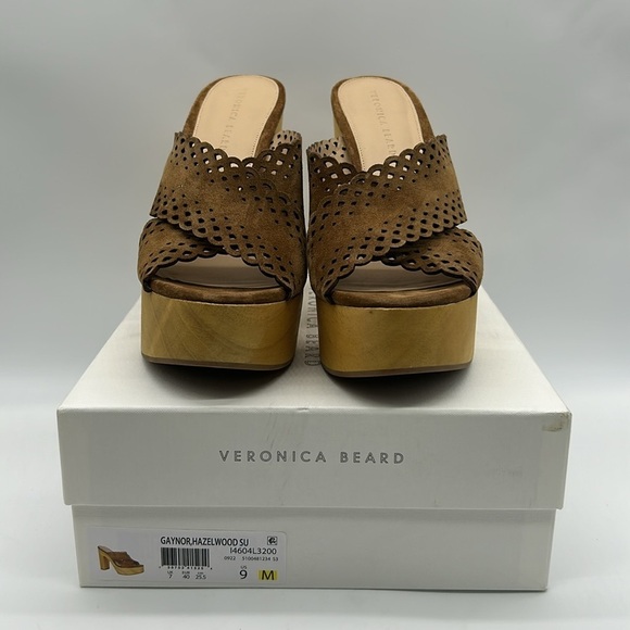 1133- Veronica Beard Gaynor Platform Sandal Women's Size 9 NWT - Picture 8 of 10